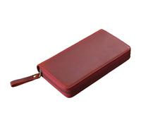 Zippered Leather Notebook Protector With Elastic Pen Slot For 7.28x3.54Inch Field Notebook Handmade Journal Covers Leather Cover With Zippers