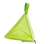 Zippered Small Bird Travel Tote, Breathable Triangle Bag for Lovebirds with Mesh Sides, Easy Everyday Carry Use Small Bird Travel Bag Breathable Mesh Pet Tote Lovebird Outing Triangle Zip Airy Daily