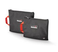 Zippered Tool Bag Set I Pack of two small tool pouches for small tools, nails and other items I Multi-Purpose Storage Organizer with 1680 Denier I 590190