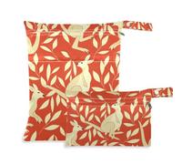 Zippered Waterproof Dry Bag 2 Pack Animal Kangaroo Italianate Fashion