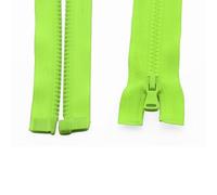 Zippers Sewing 3pcs 5# 30/40/55/60/70/80/90cm Resin Zipper Open-End Auto Lock Plastic Zippers for Sewing Clothing(4,60cm)