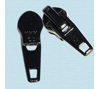 Zipperstop Zipper Repair Solution, YKK #3 Coil Auto Slider - Black (3 Sliders/Pack)