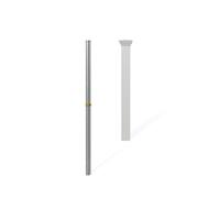 Zippity Outdoor Products ZP19003 Newport Finishing Dig Vinyl Post, 3' Tall, White