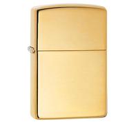 Zippo Highly Polished Solid Brass Lighter Lid Windproof Compact Design
