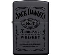 Zippo 2003930 Lighter 60001369 Jack Daniel's Petrol Lighter, Brass, Black