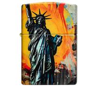Zippo 47013 Liberty Collage Design Lighter
