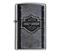 Zippo 60000876 windproof lighter, Harley Davidson_parent, Brass, standard, Standard, Stainlesssteel