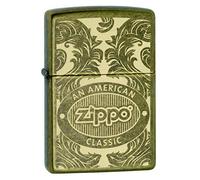 Zippo 60004034 Lighter, Antique Brass, Normal