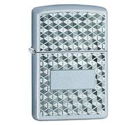 Zippo 60004684 Lighters, Brass, Satin Chrome, Single