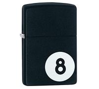 Zippo 8 Ball Black Matt Lighter (Set of 6)
