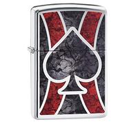 Zippo Ace Fusion Windproof Lighter - High Polished Chrome