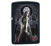 Zippo "Anne Stokes Coll 5" Windproof Lighter - Black Matte