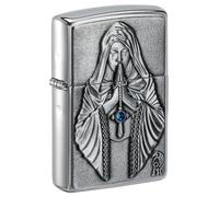 Zippo Anne Stokes Gothic Prayer Emblem Pocket Lighter