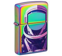 Zippo Astronaut Storm Lighter, Refillable, Windproof Design, Gift Box, Made in USA, Multicolour (Multi Color)