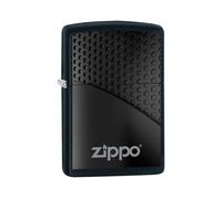 ZIPPO BLACK HEXAGON DESIGN