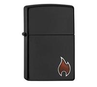 Zippo Lighter, Metal, Black Matte, Normal