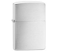 ZIPPO BRUSHED CHROME REGULAR WINDPROOF LIGHTER CLASSIC PLAIN LIFETIME GUARANTEE