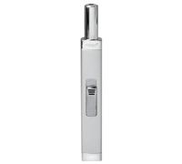Zippo Candle Lighter - Chrome Brushed - Butane Gas Refillable - Soft-Touch Ignition - Windproof Flame