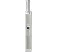 Zippo Candle Lighter - Chrome Brushed - Butane Gas Refillable - Soft-Touch Ignition - Windproof Flame