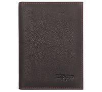 Zippo - Card Case, Leather, Mocha, Credit Card Holder for Women and Men, 13 Card Slots