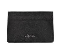 Zippo Card Holder - Saffiano money clip in Black Zippo Black One Size