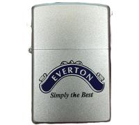 Zippo Cigarette Lighter, Everton Simply The Best, Personalised FREE, Birthday, Weddding Gift