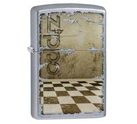 Zippo Classic Lighter Chess Floor Brass Individual Design Original Pocket Size