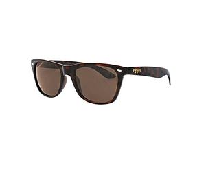 Zippo demi frame sunglasses - brown, M