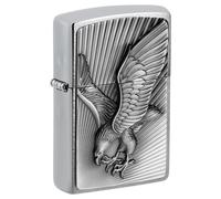 Zippo *Eagle* Petrol Lighter BRUSH. ENGRAV. 2003979