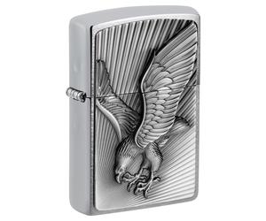 Zippo *Eagle* Petrol Lighter BRUSH. ENGRAV. 2003979