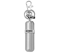Zippo - Fuel Canister Key Fob, Mini Container Made of Aluminium, Refillable, Screw Cap, Ideal for Refilling Windproof Lighters