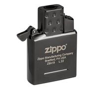 Zippo Gas Insert for Windproof Lighters, Black, Single Flame Insert, Blue Jet Flame, Refillable with Butane Gas, Fits in All Classic Zippo Casings