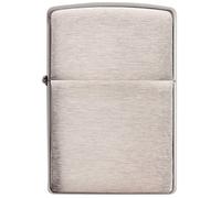 Genuine Zippo Regular Brushed Chrome Refillable Windproof Lighter