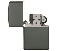 Zippo Gasoline Lighter - Green Matte