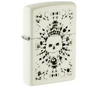 Zippo Glowing Skull Design Glow in The Dark Pocket Lighter