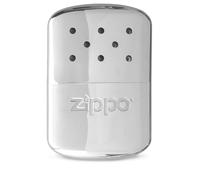 Zippo Hand Warmer Chrome Large 12 Hours Heat, Easy to Refill, Great Gift Present