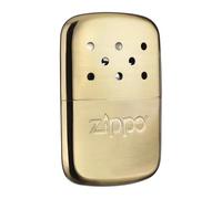 Zippo Hand Warmer - 12 Hours Heat - Refillable with Lighter Fuel - Reusable - Pocket Warmer in Gold