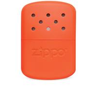 Zippo - Hand Warmer, 12 Hours Heat, Refillable with Lighter Fuel, Reusable, Pocket Warmer in Orange