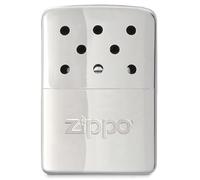 Zippo Stainless Steel Flask, 6-Hour High Polish Chrome Refillable Hand Warmer