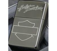 Zippo Harley Davidson HD Logo Black Ice Limited Edition