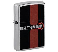 Zippo Harley-Davidson Logo Design Street Chrome Pocket Lighter