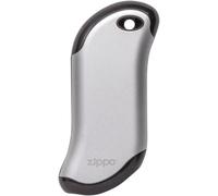 Zippo Heat Bank Up to 9s Hour Rechargeable Hand Warmer Power Bank Silver HM New