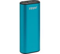 Zippo HeatBank Blue 6h Rechargeable Pocket Sized Hand Warmer Powerbank & Charger
