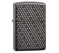Zippo Hexagon Design Pocket Lighter, Black Ice Hexagon, One Size