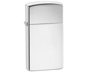 Zippo Highly Polished Chrome Slim Windproof Lighter Genuine Refillable Compact