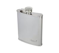 Zippo - Hip Flask, Stainless Steel, Silver, 177 ml, Polished, Ideal for Hiking and Outdoor Activities