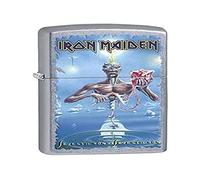 Zippo Lighter, Chrome, Silver, 6 x 3.8 x 1.8 cm