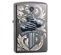 Zippo Pocket Lighter, Other, Black Ice, One Size