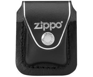 Zippo Leather Lighter Case with Clip - Black