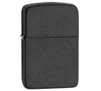 Zippo Lighter 1941 Replica – Black Crackle, Windproof, Refillable – Made in USA